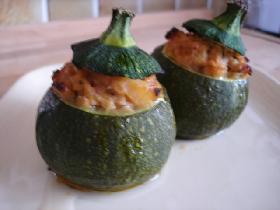 Courgettes farcies